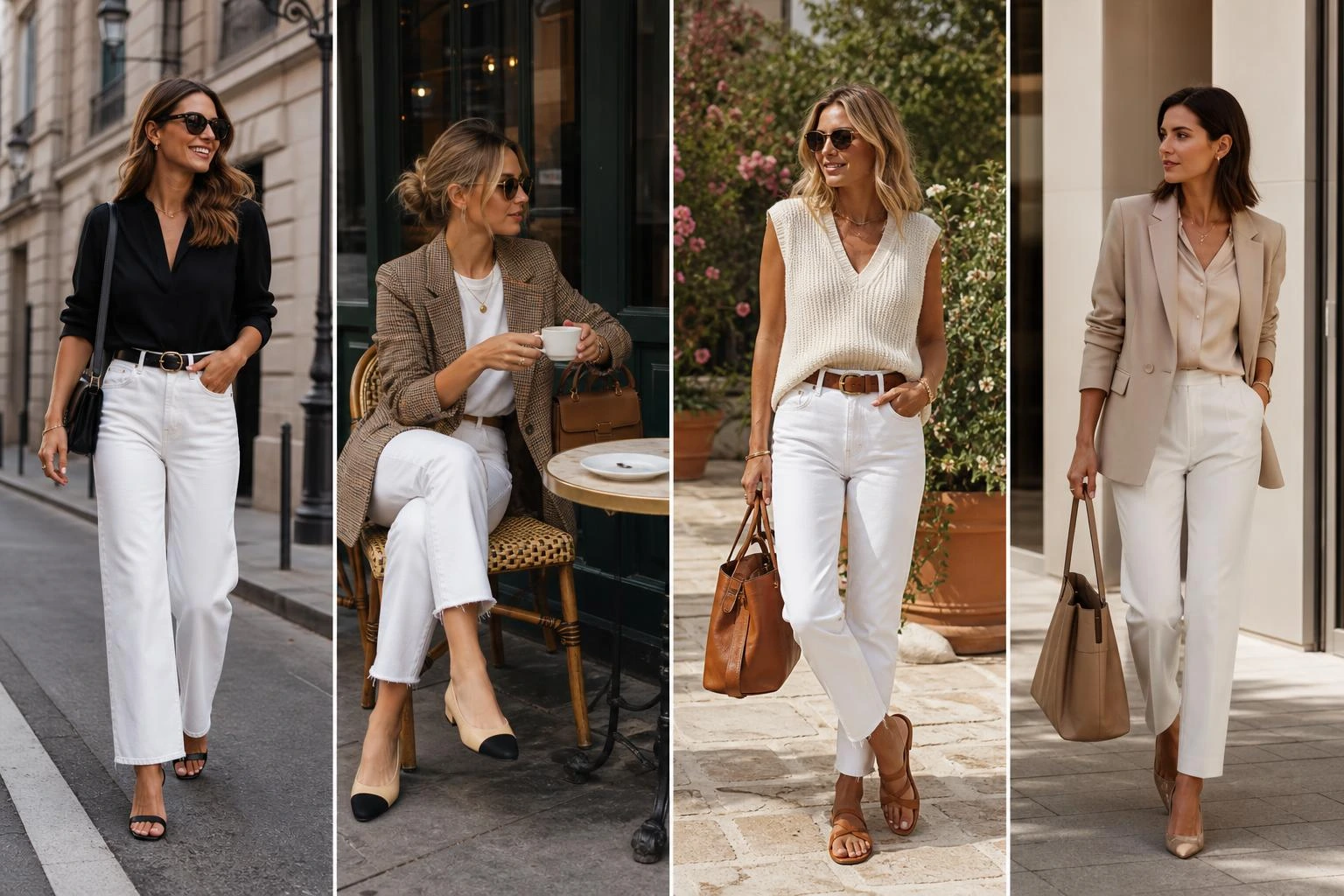 white jeans after labor day outfits
