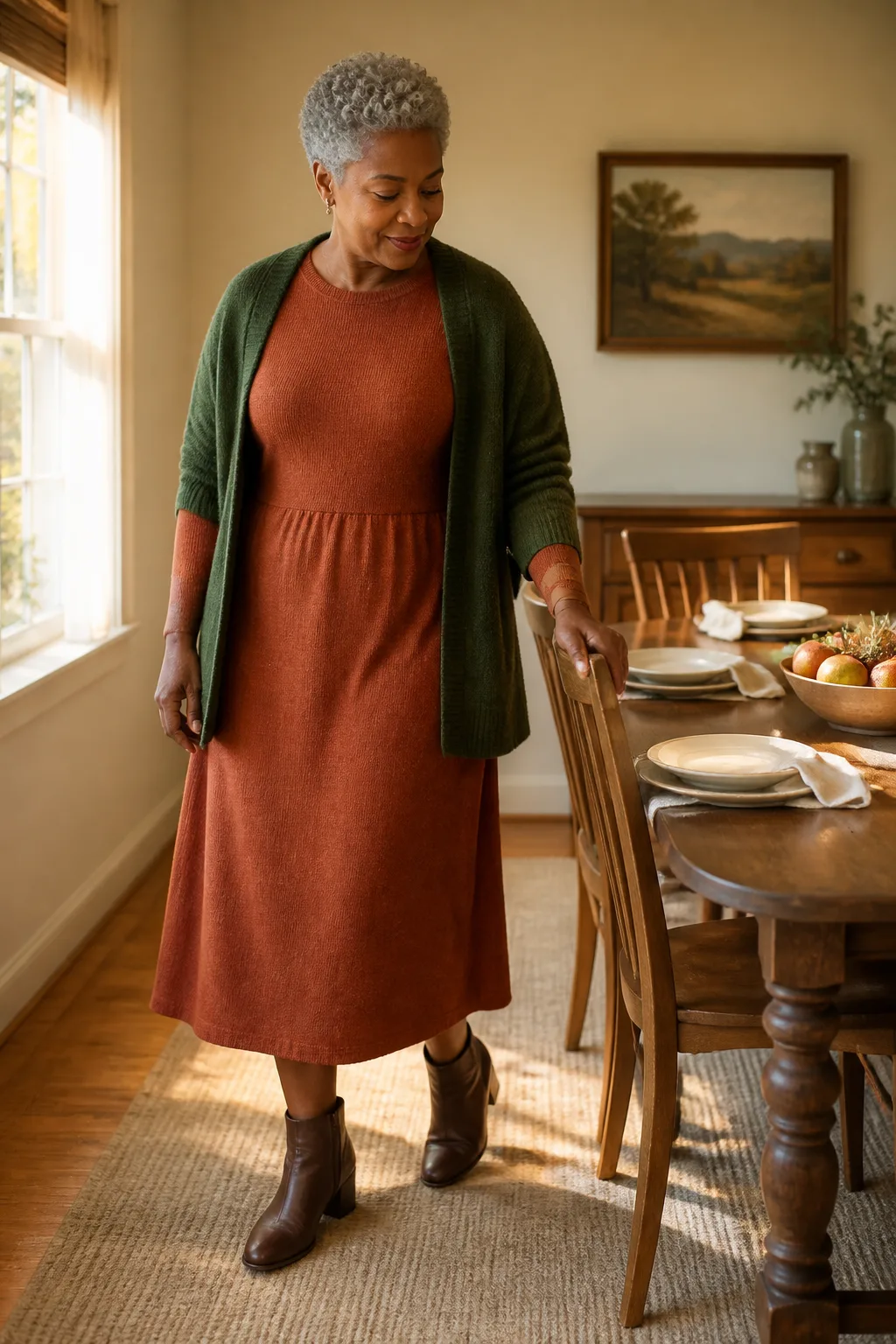 A Comfortable Finish for Thanksgiving Outfits