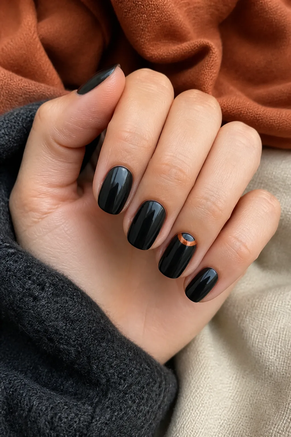 A Wearable Finish For Halloween Nails October