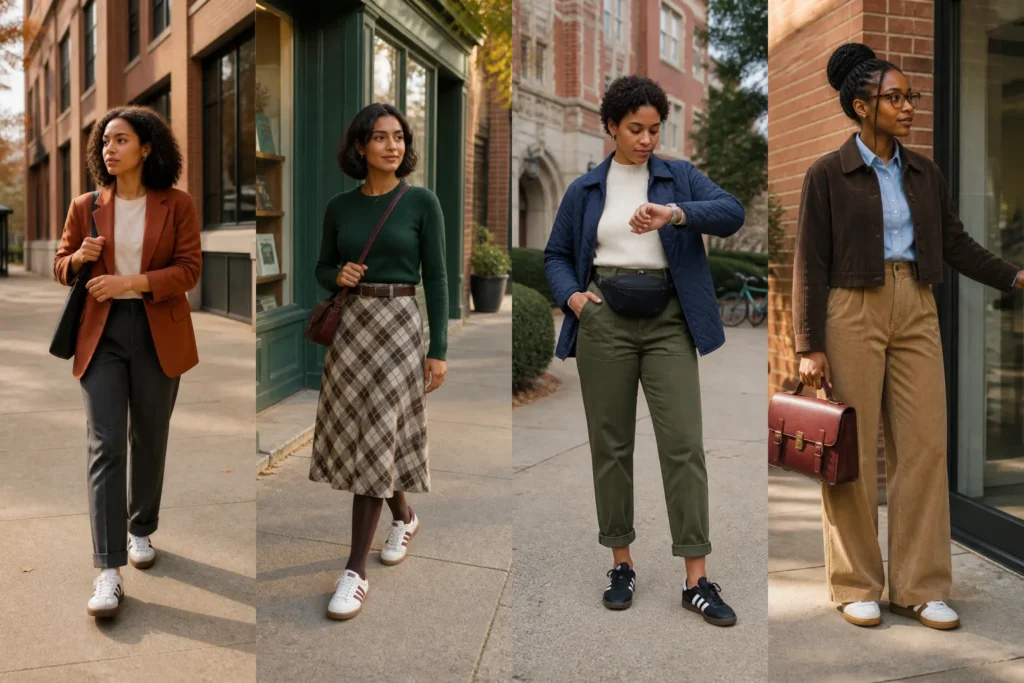 Adidas Samba Outfit Ideas for Fall
