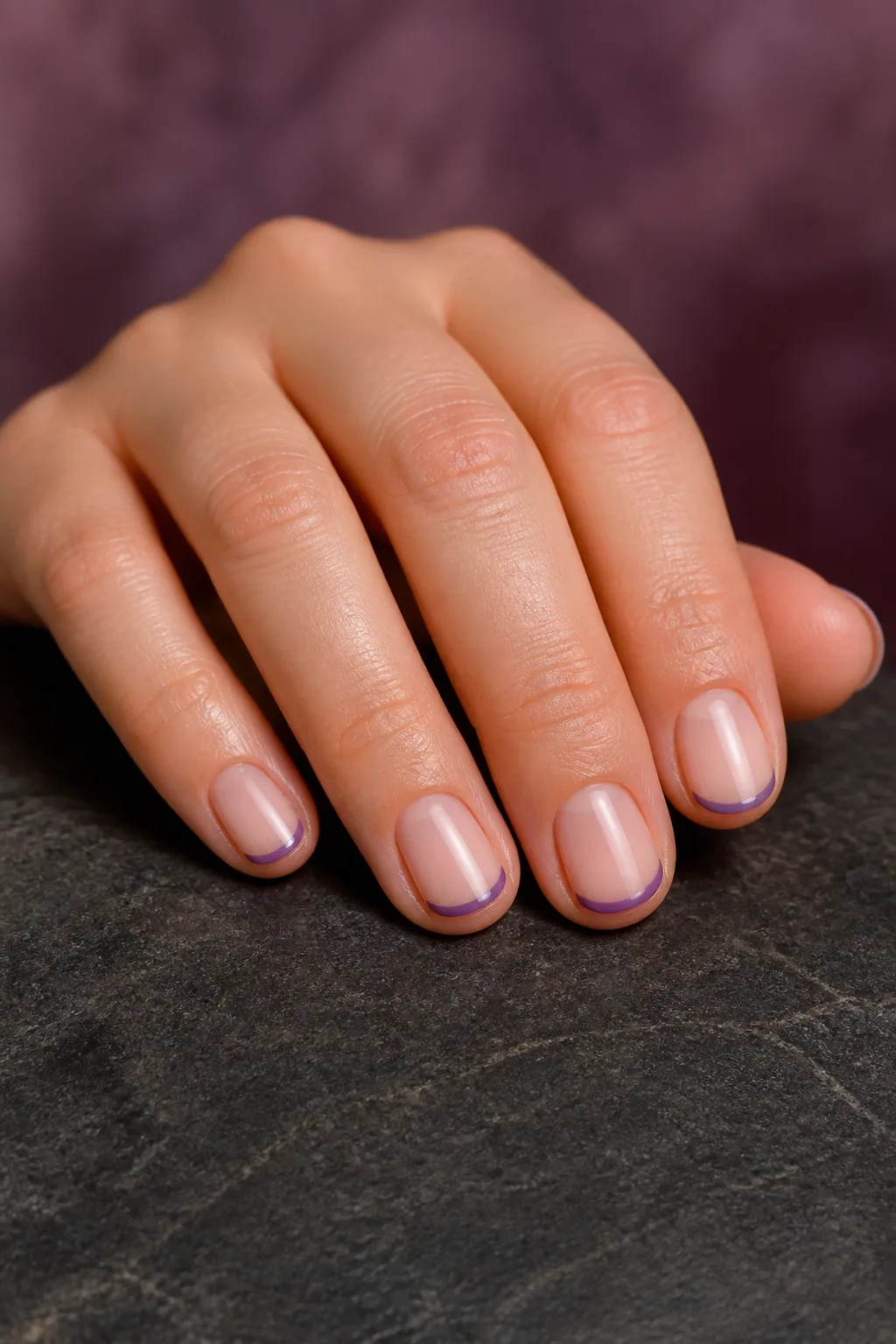 Amethyst French Crescent