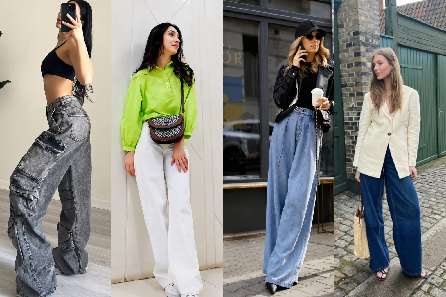 Baggy Jeans Outfits Relaxed Denim Trend - Featured
