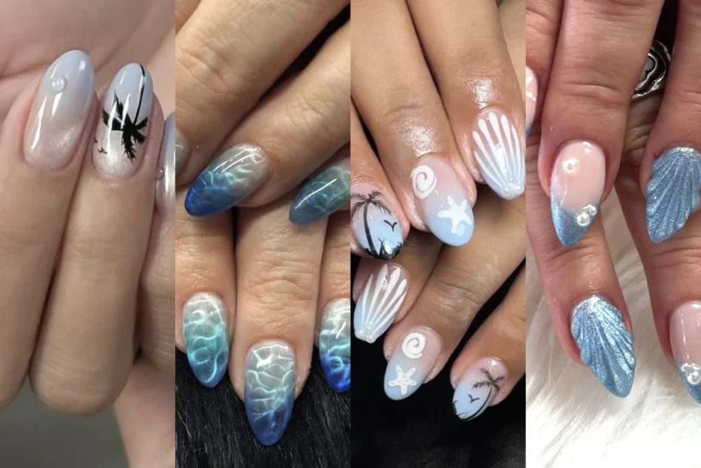 22 Beachy Nails Ideas for a Fresh Coastal Manicure
