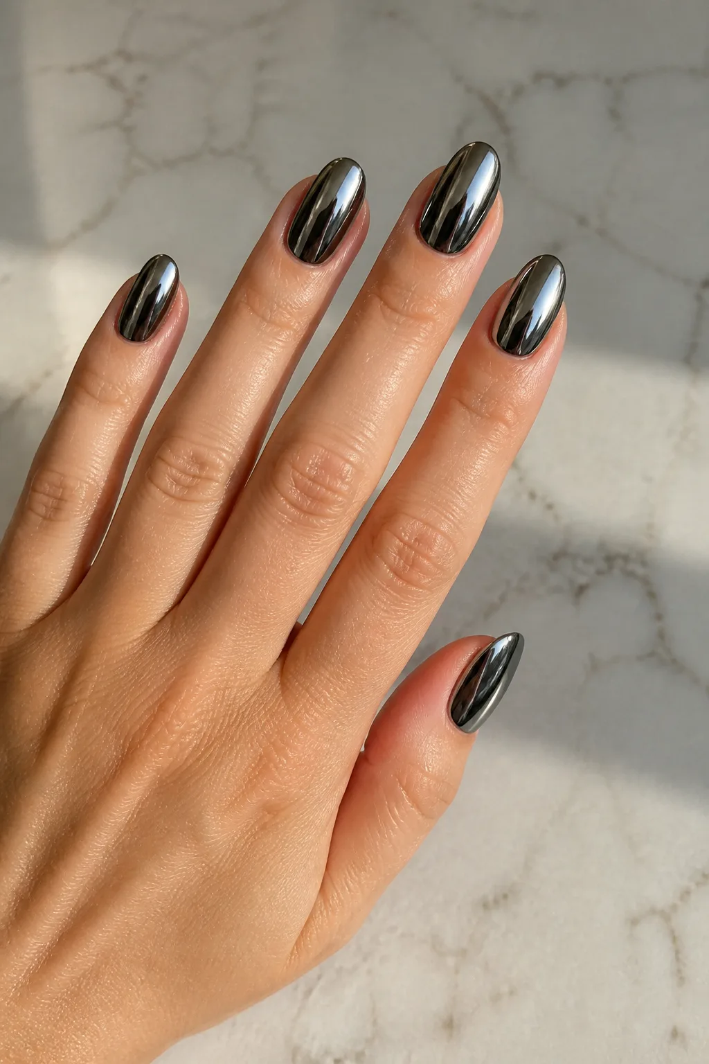 Black Chrome Almonds