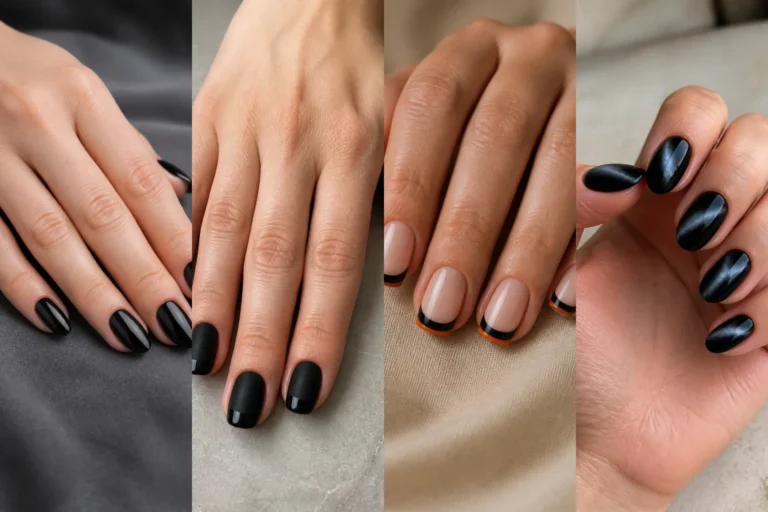 Black Halloween Nail Ideas With the Prettiest Finishes - Featured
