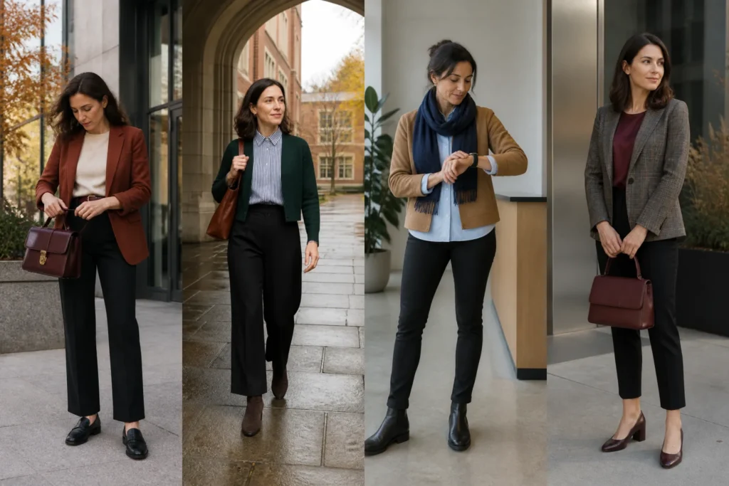 Black Pants Outfit Ideas for Fall to Wear on Repeat