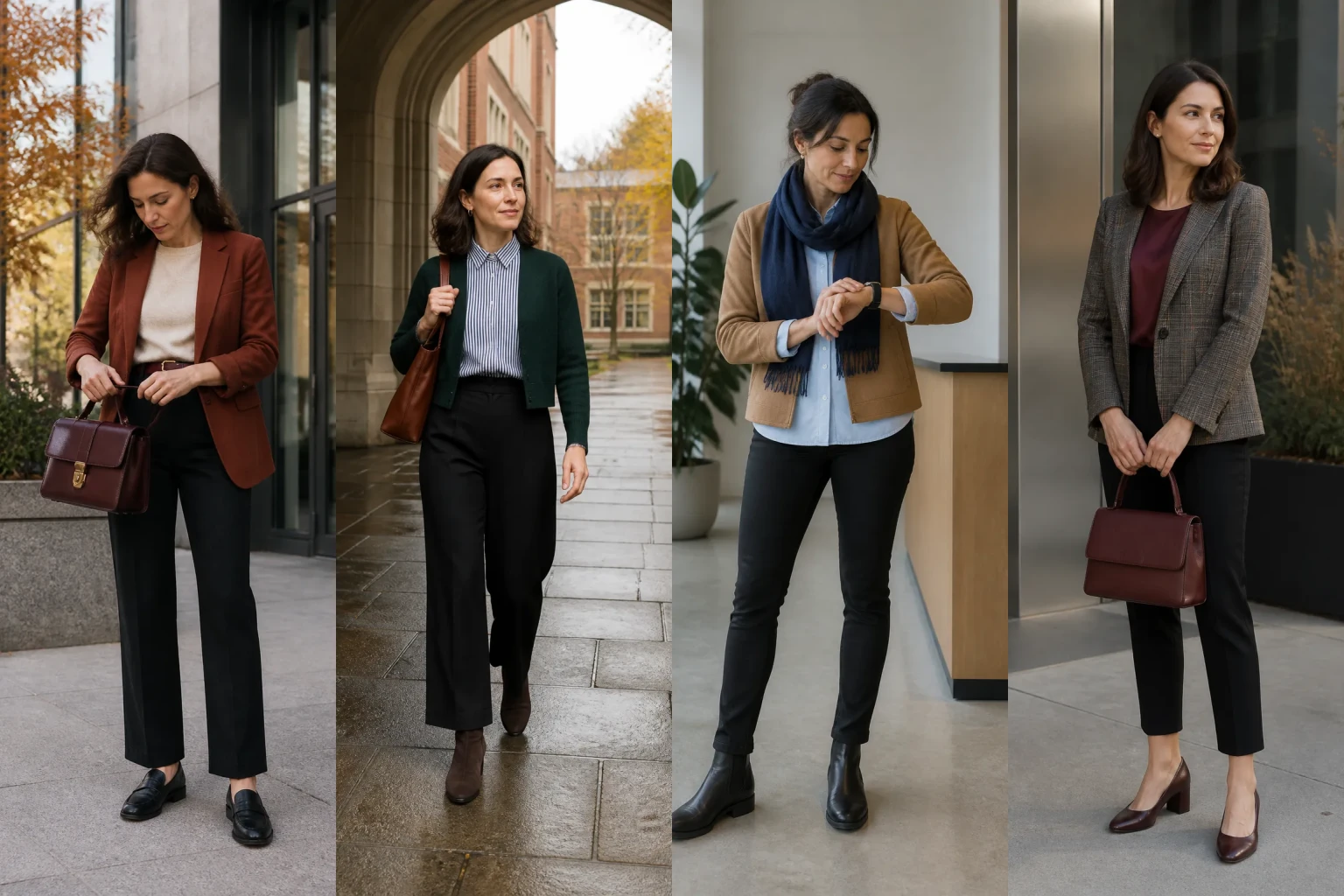 Black Pants Outfit Ideas for Fall to Wear on Repeat - Featured