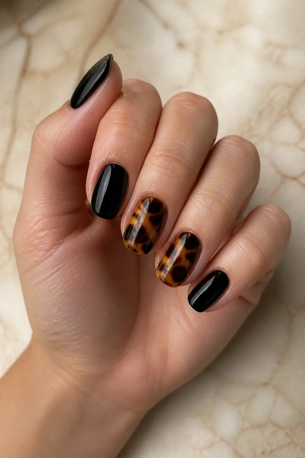 Black Tortoiseshell Accent