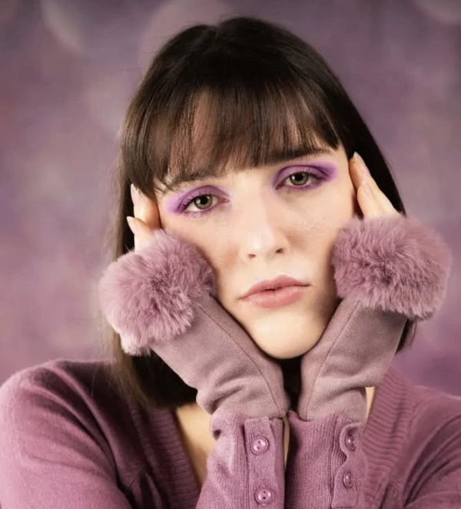 Blunt Bob with Brow-Skimming Bangs