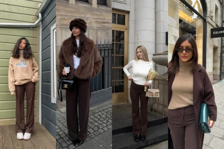 15 Brown Pants Outfits That Look Polished Every Time