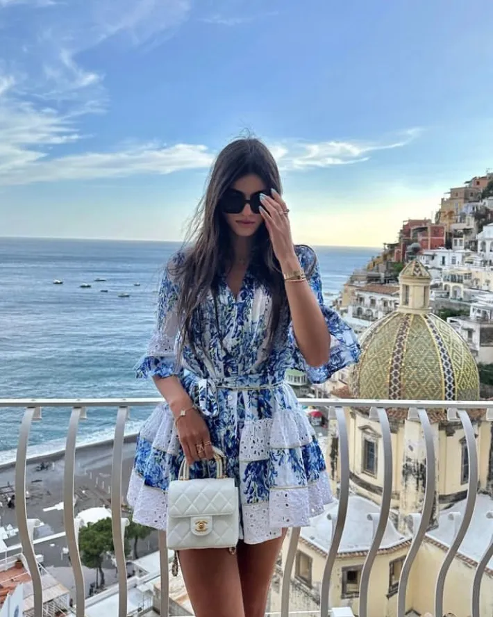 Coastal Elegance: Blue and White Charm