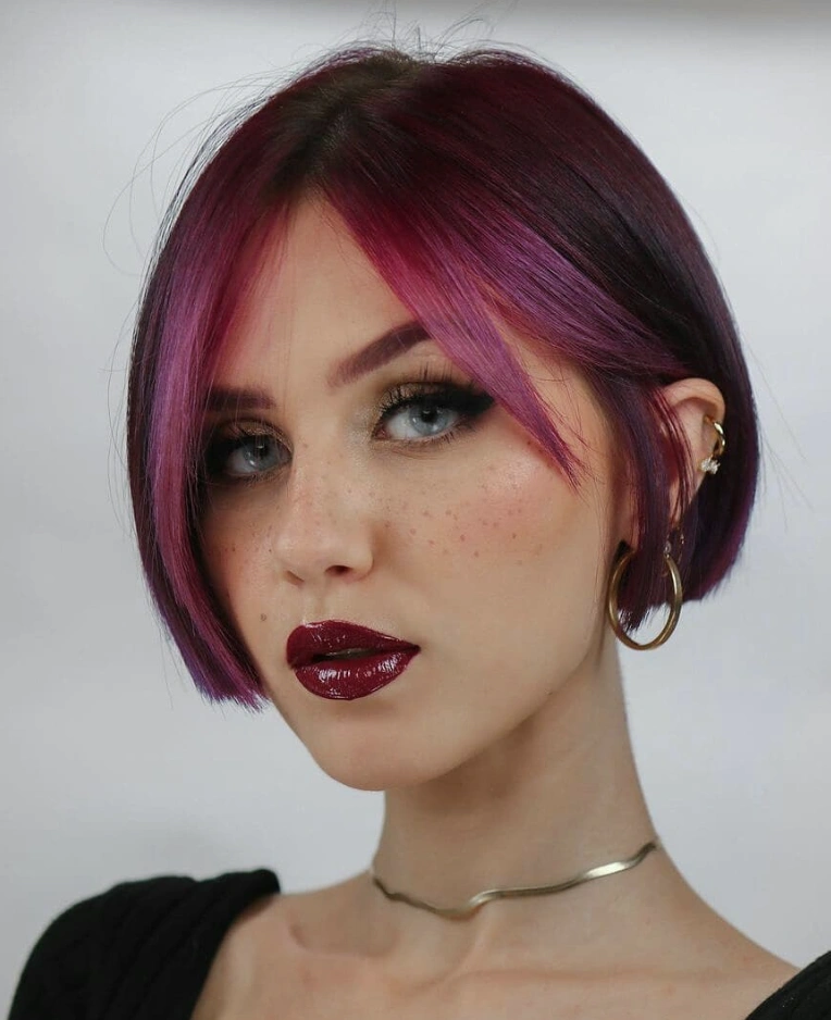 Dark Cherry Cola Meets Orchid: The Perfect Purple Blend