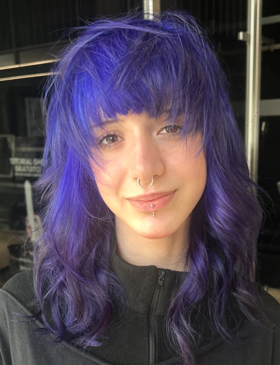 Denim Dreams: Electric Indigo to Soft Lavender