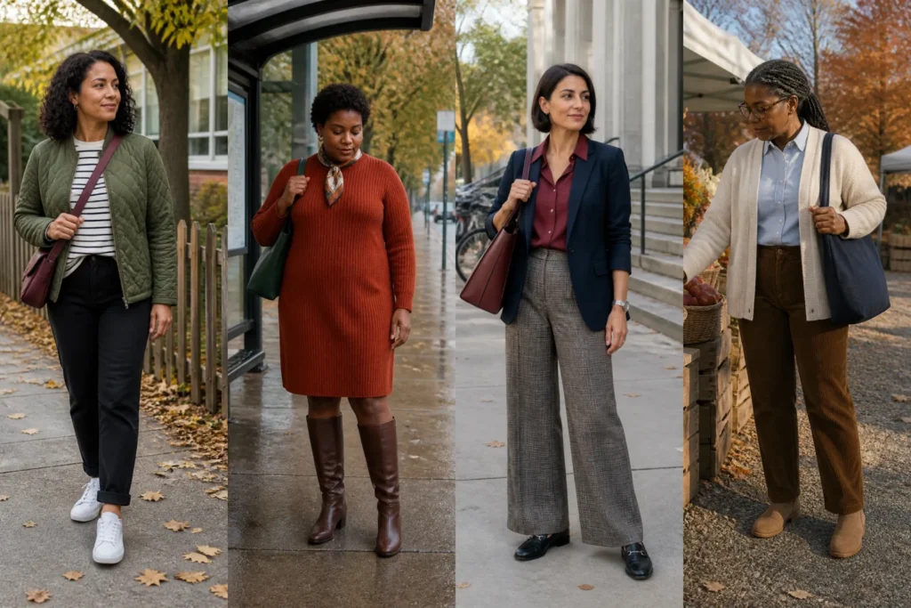 Fall Mom Outfit Ideas for Busy Days