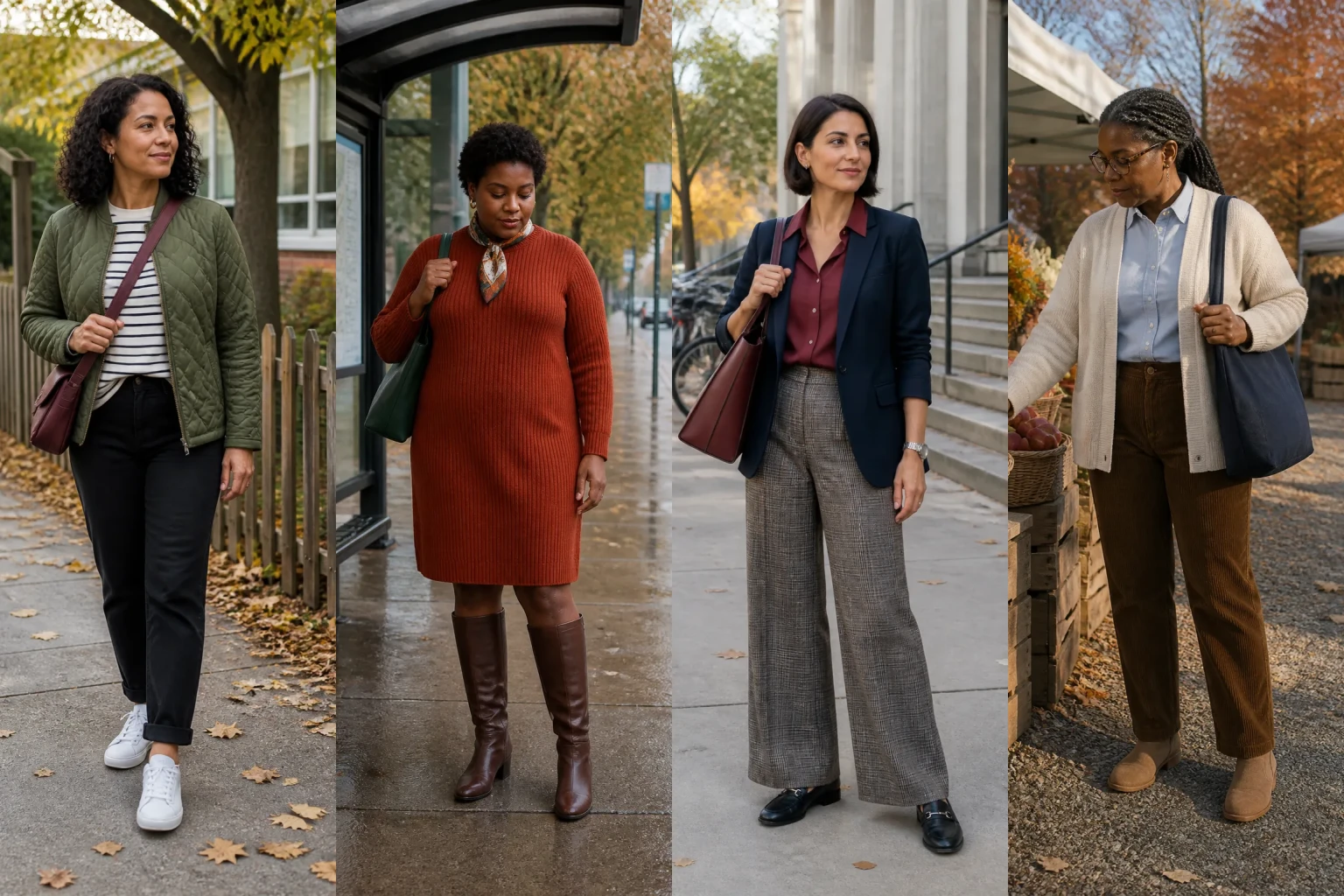 Fall Mom Outfit Ideas - Featured