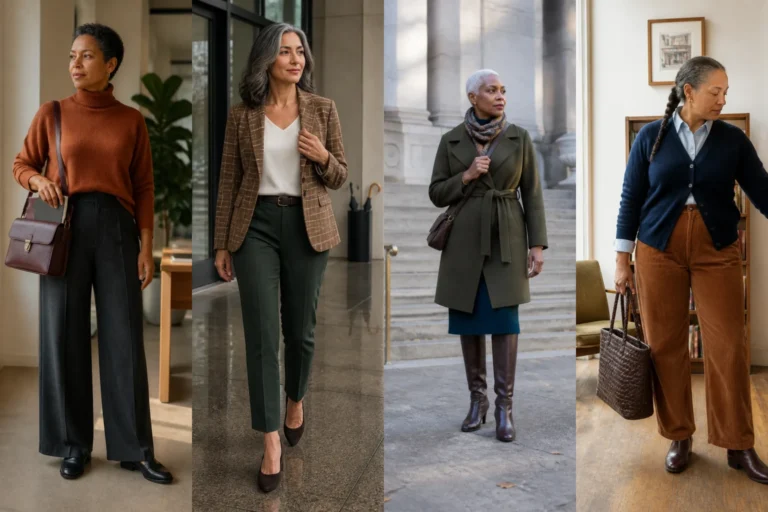 Fall Outfit Ideas for Women over 40 - Featured