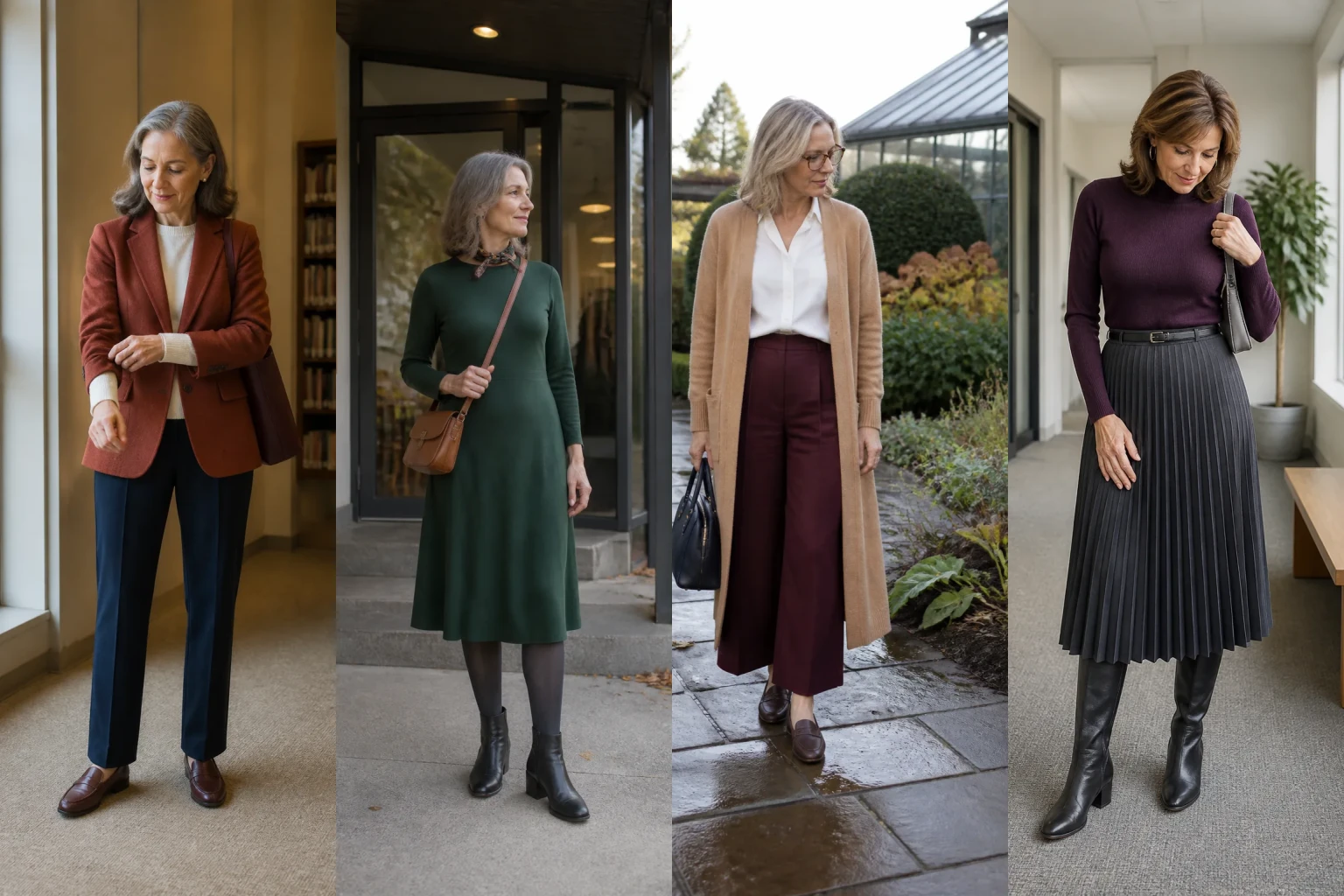 Fall Outfit Ideas over 50 - Featured