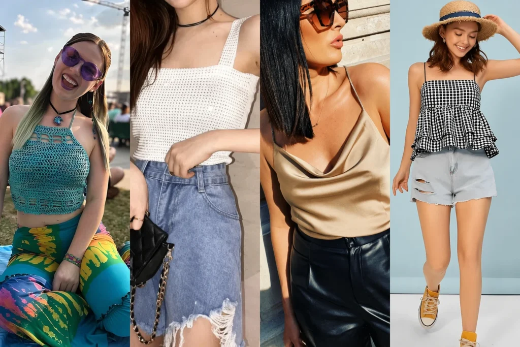 16 Gorgeous Cami Top Outfits for Easy Everyday Dressing