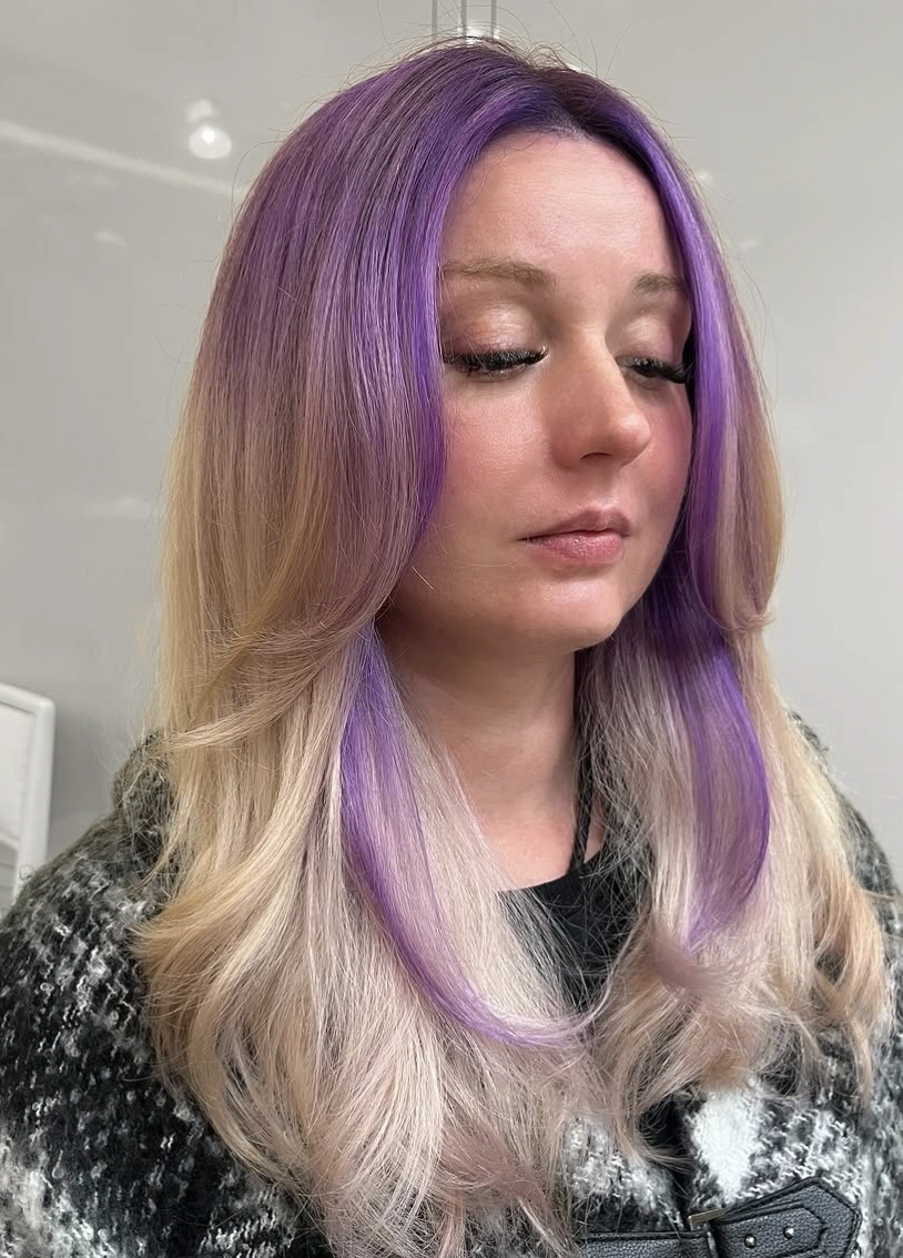 Lavender-Infused Violet: A Subtle Statement