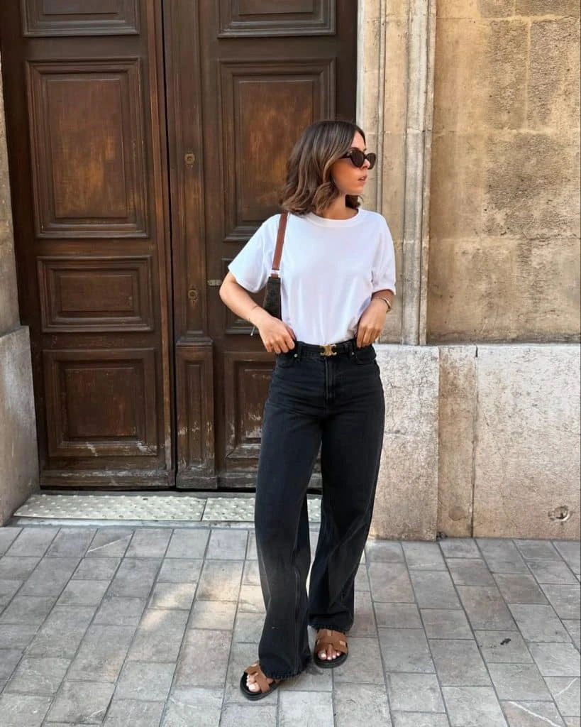 5- Mesh Top and Heeled Boots