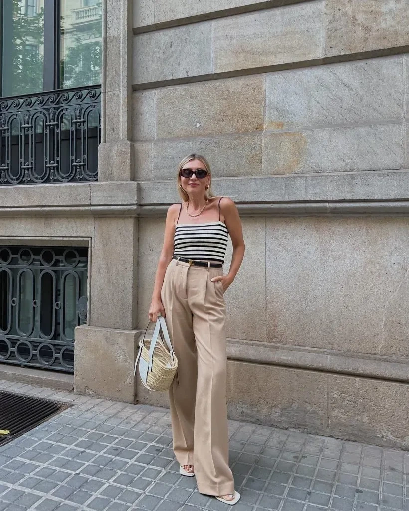 4- Open Shirt Over a Tube Top