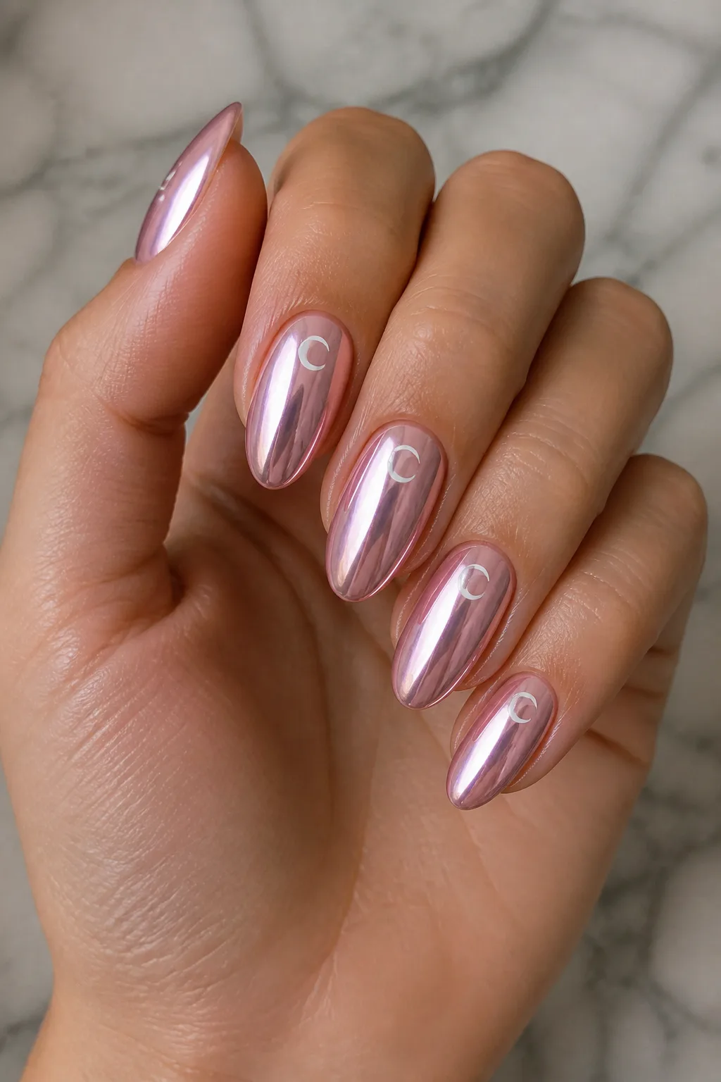 Pink Chrome Moonlight
