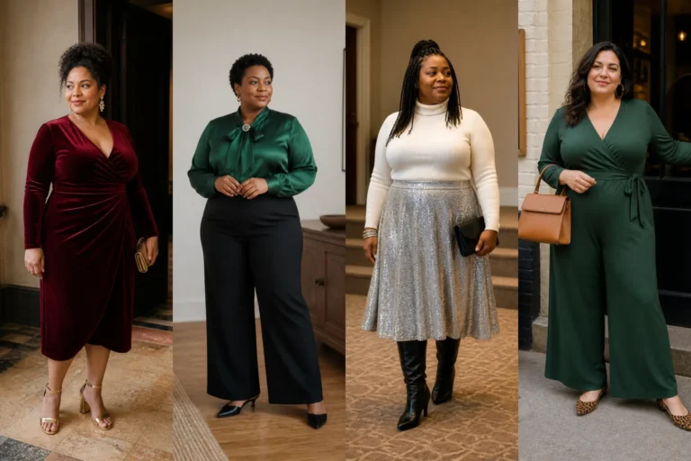 Plus Size Christmas Outfit Ideas - Featured