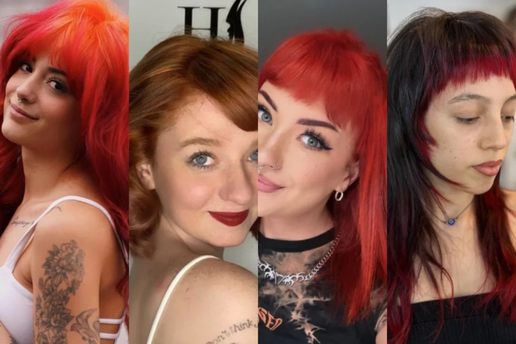 30 Radiant Red Hairstyles and Outfits That Make Them Shine