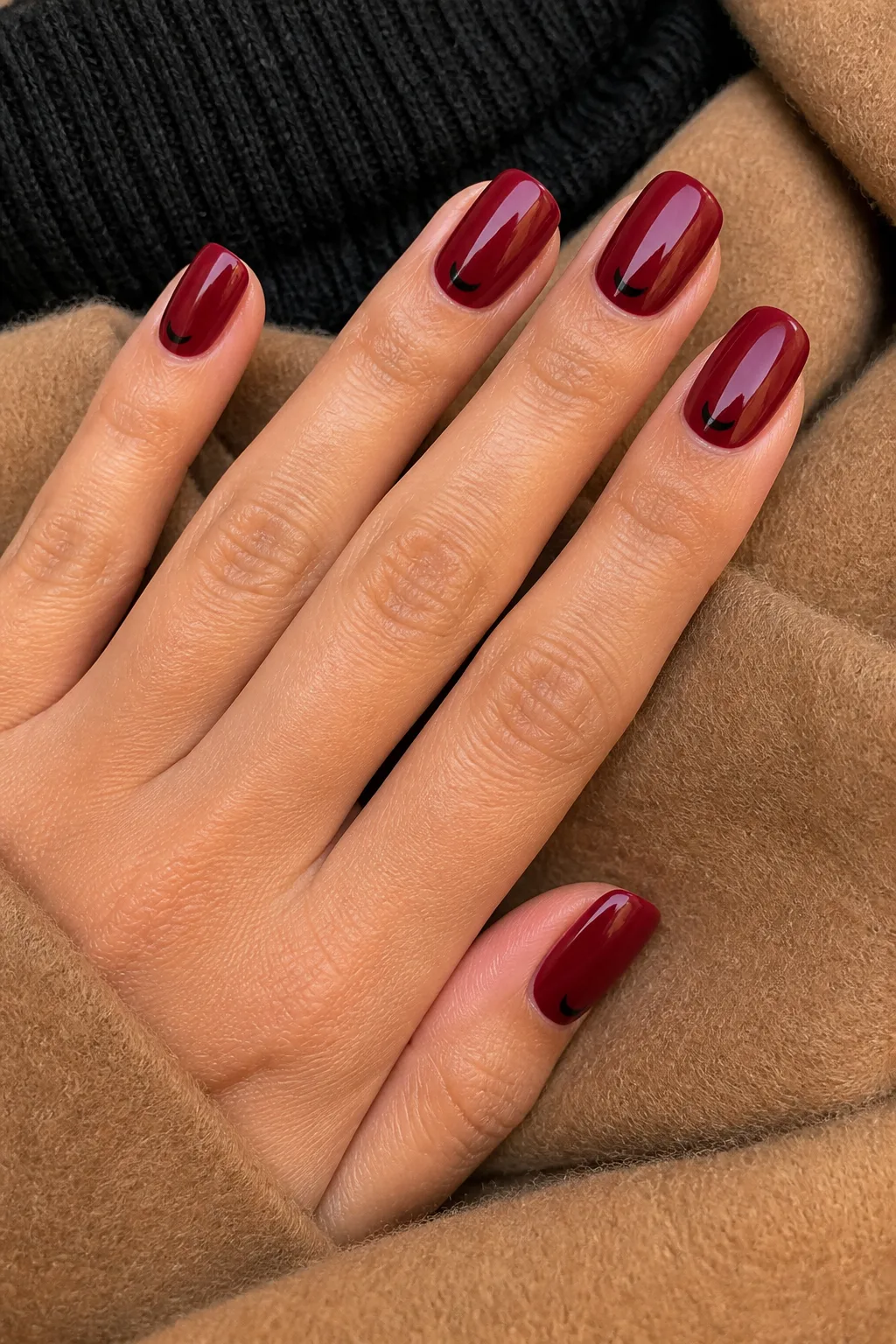 Red Moon Manicure