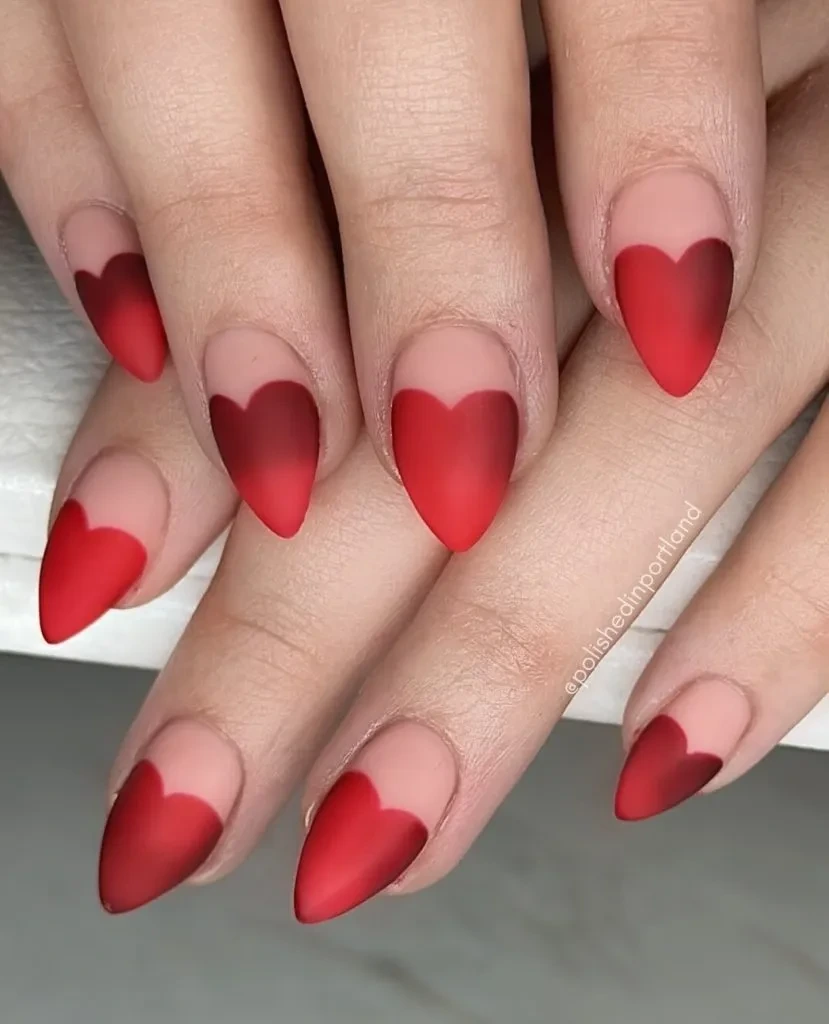 6- Romantic Red French Details