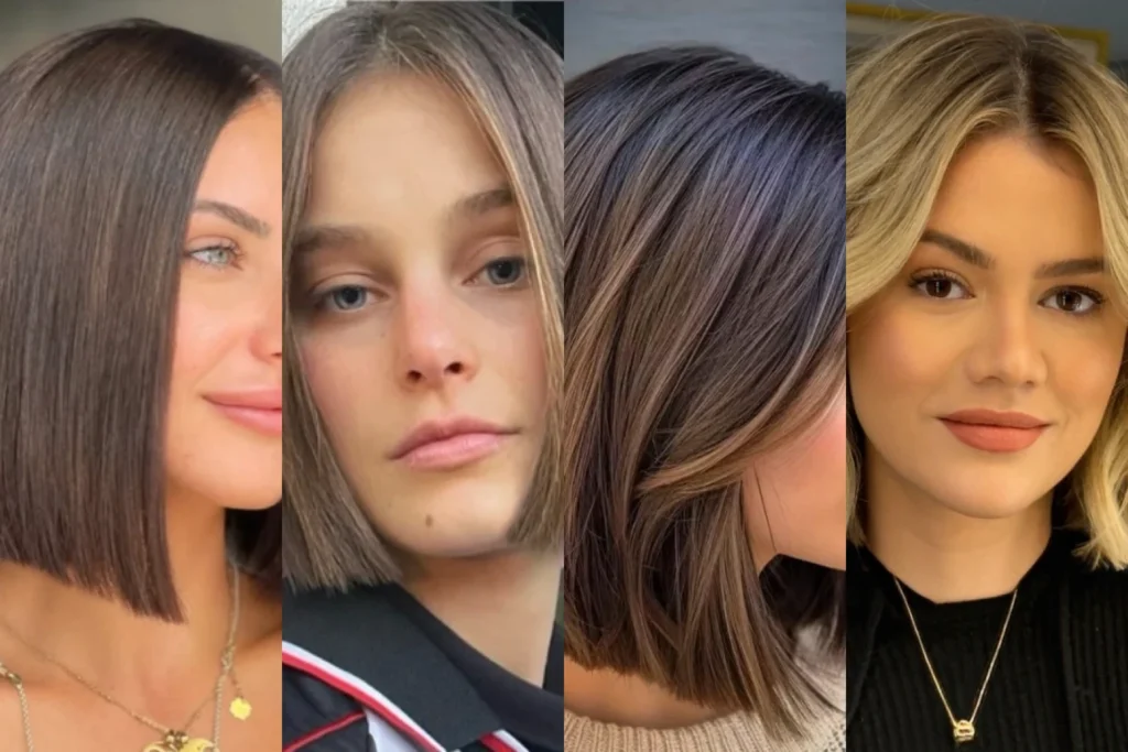 20 Short Bob Blunt Haircuts and Outfits That Balance the Shape