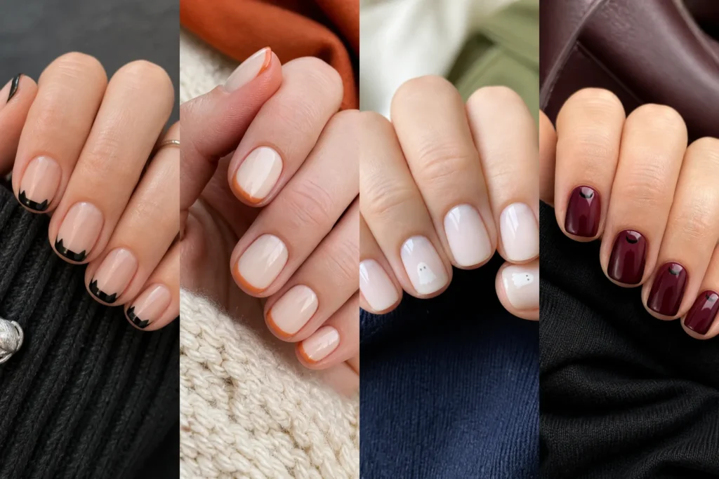 Short Halloween Nail Ideas for a Chic, Wearable Manicure