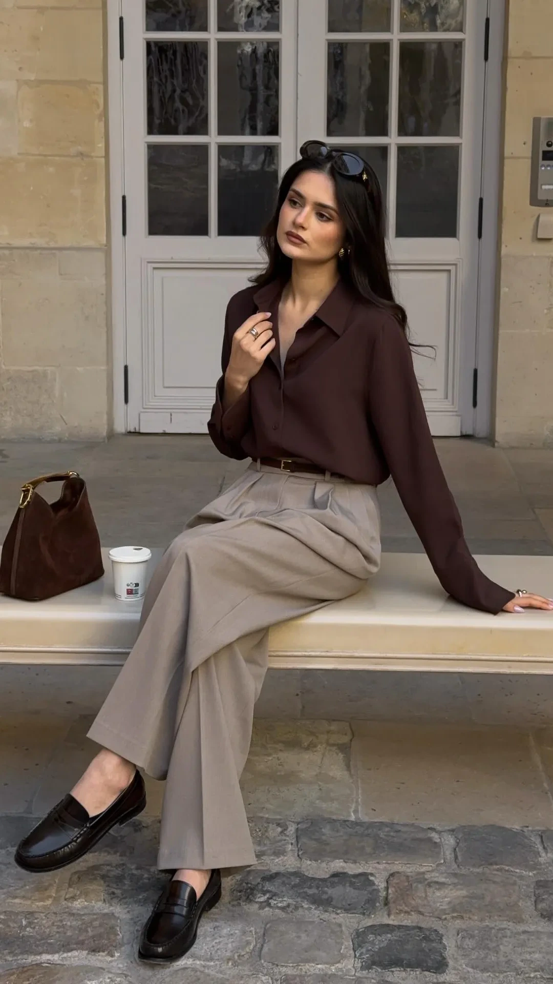 6- Silk and Loafers