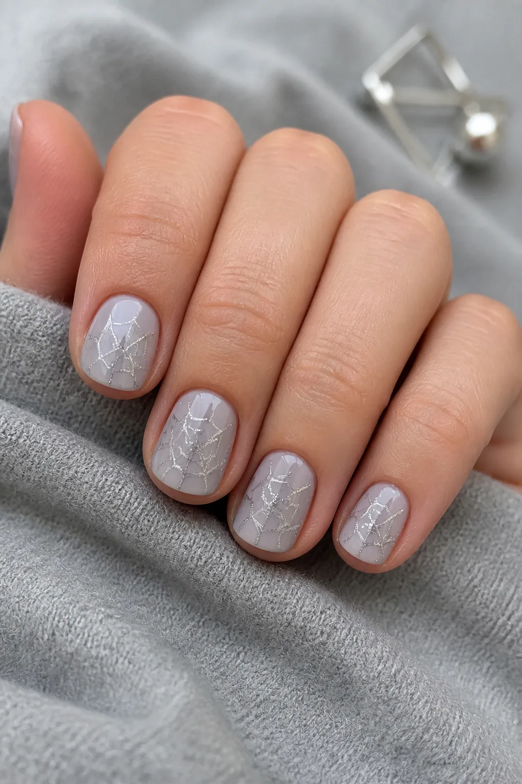 Silver Cobweb Lines