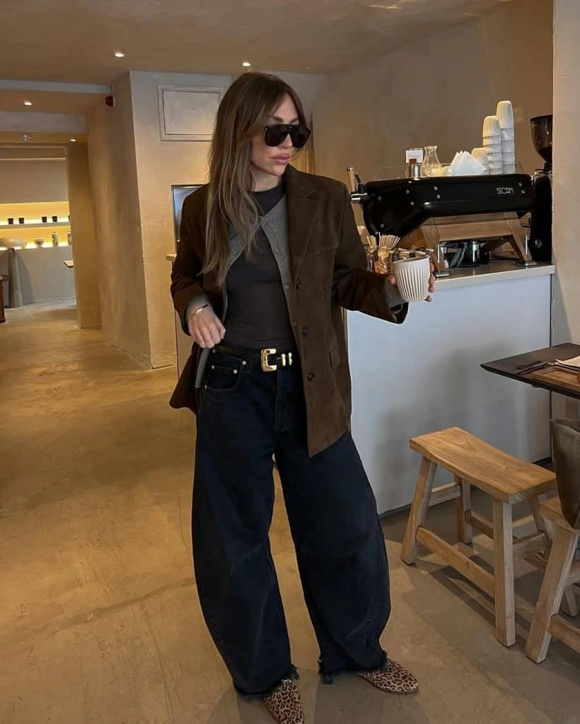 15- Suede Blazer or Faux Fur Coat