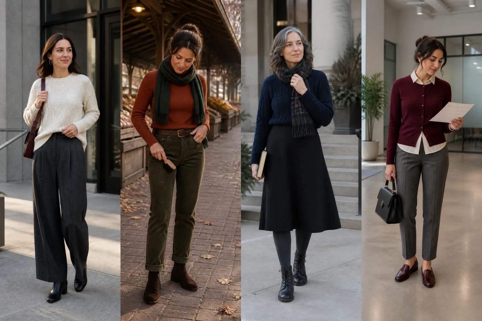 Sweater Fall Winter Outfit Ideas - Featured