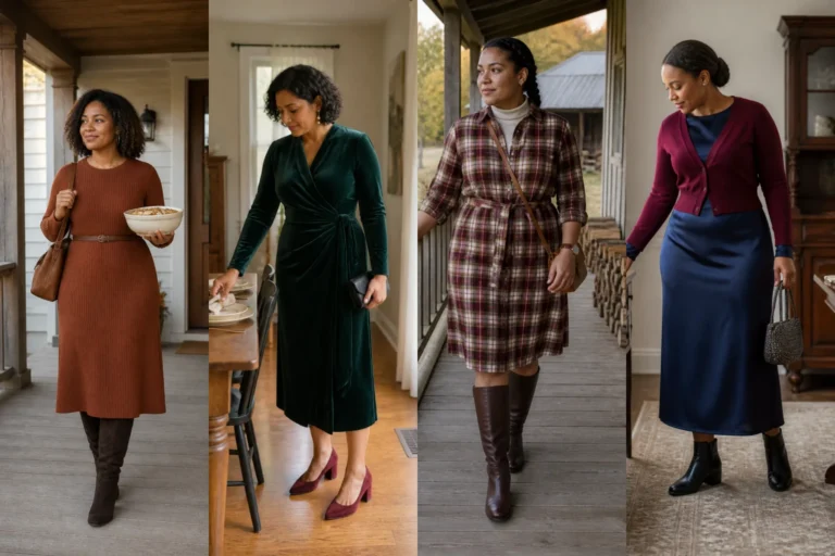 Thanksgiving Fashion Dress Outfit Ideas to Try Now - Featured