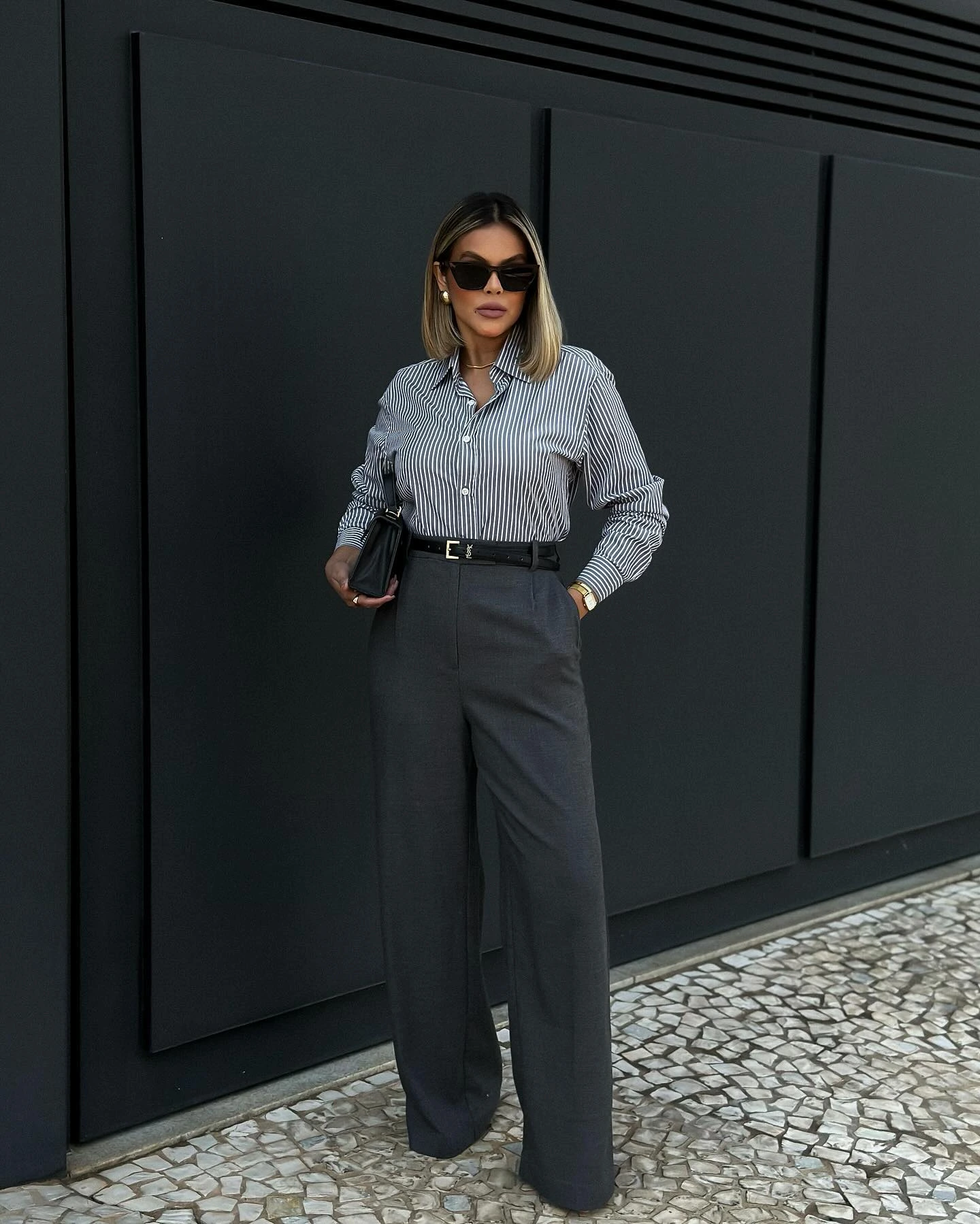 8- The Last-Minute Work Look