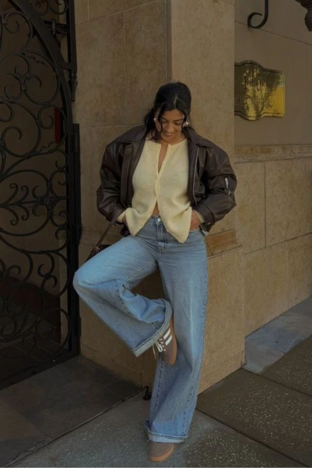8- The Leather Bomber Layer