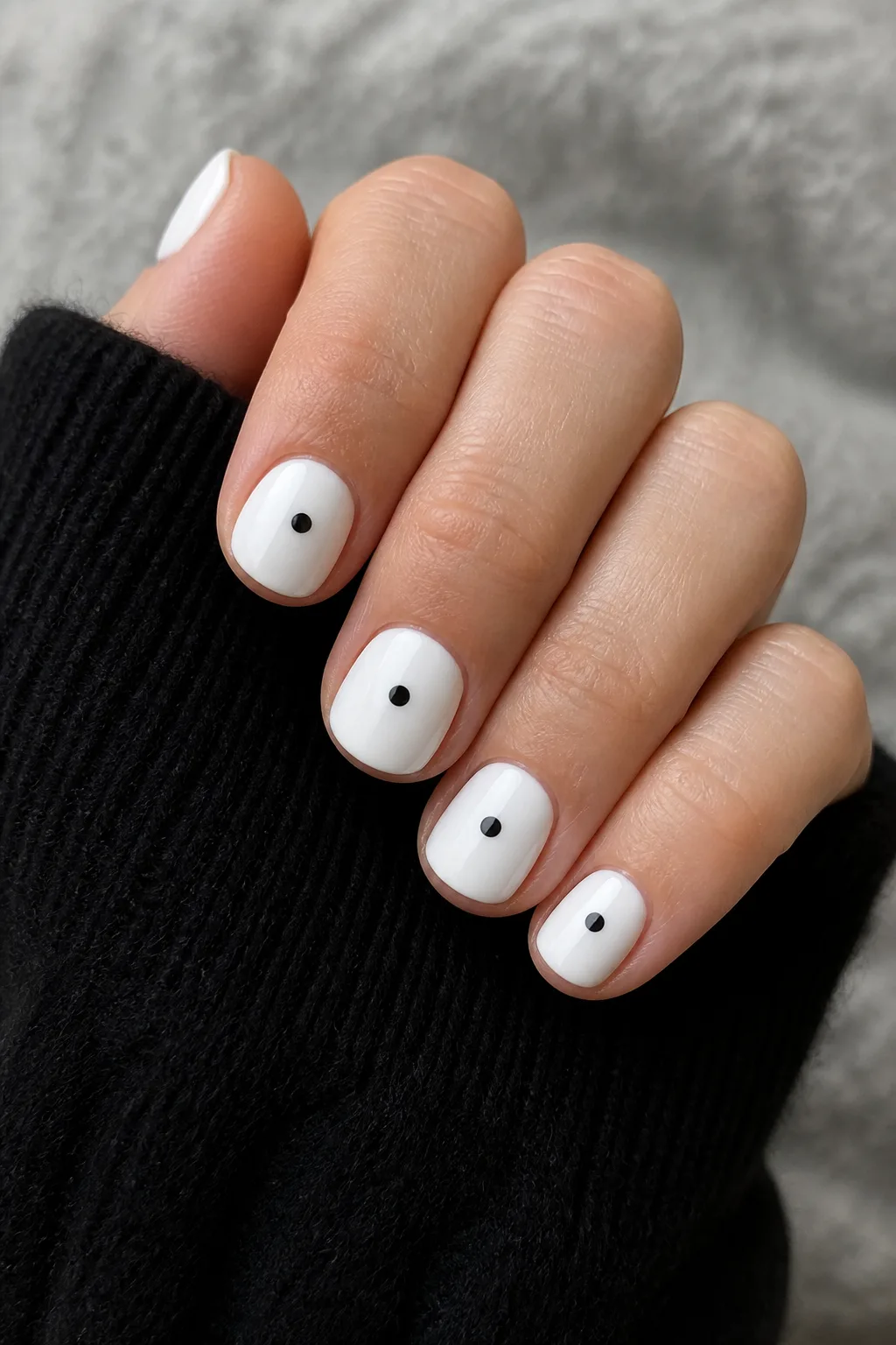 White Eyeball Dots