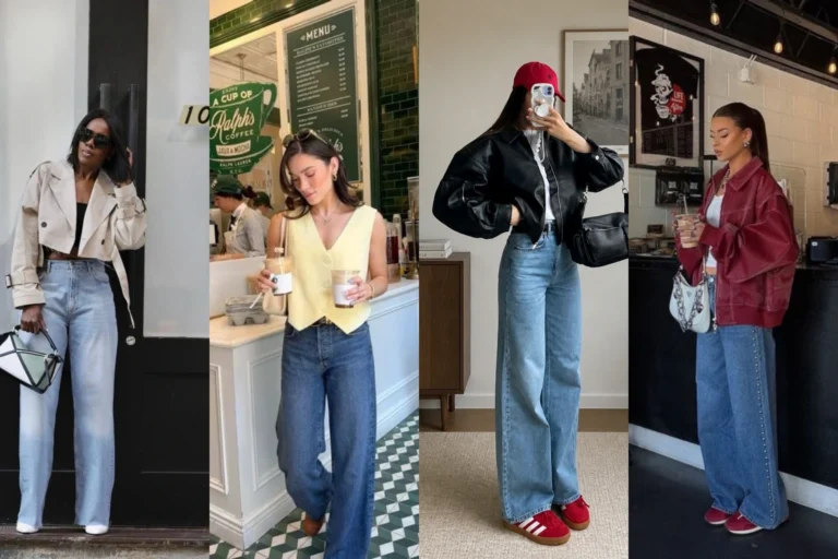 18 Wide Leg Jeans Outfits You Can Actually Recreate