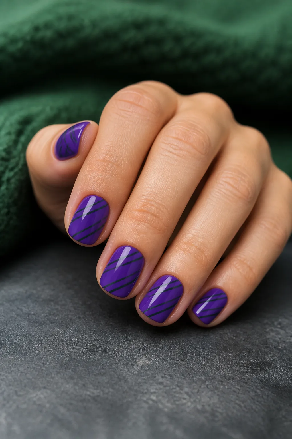 Witchy Green and Violet