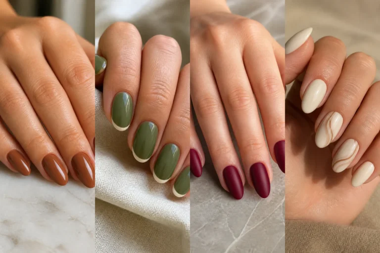 A Fresh Take on Fall Almond Nail Ideas - Featured