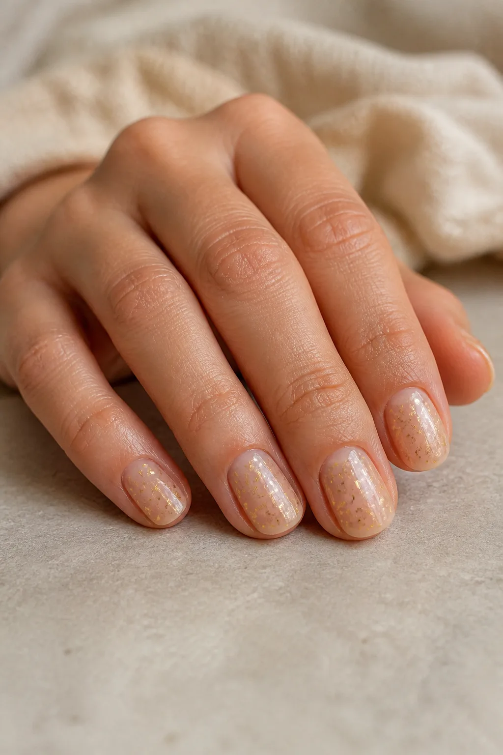 Antique Gold Flecks