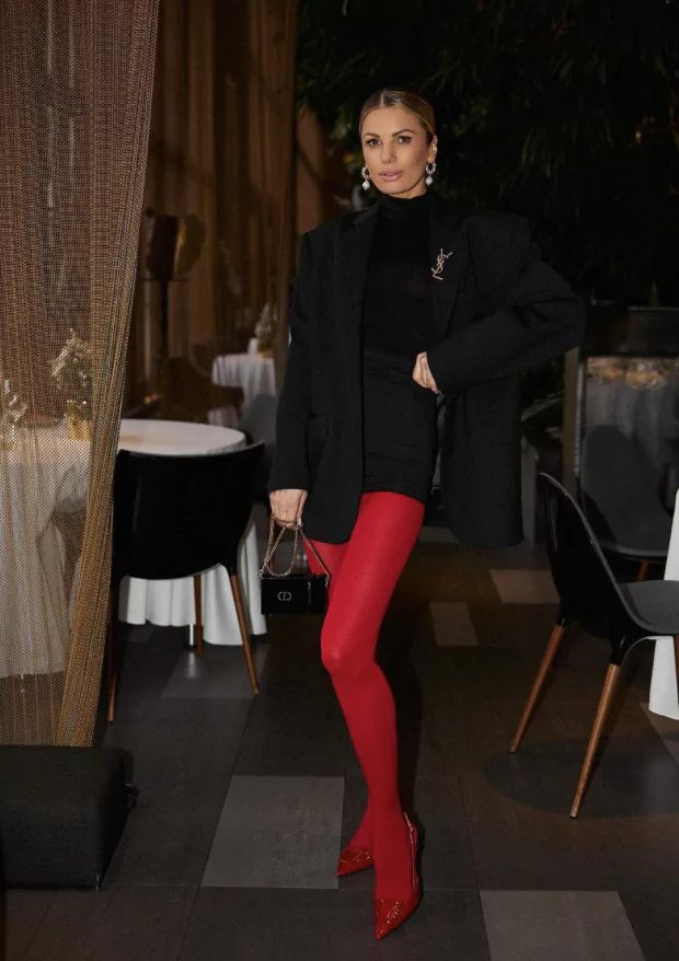 Bold in Black and Red