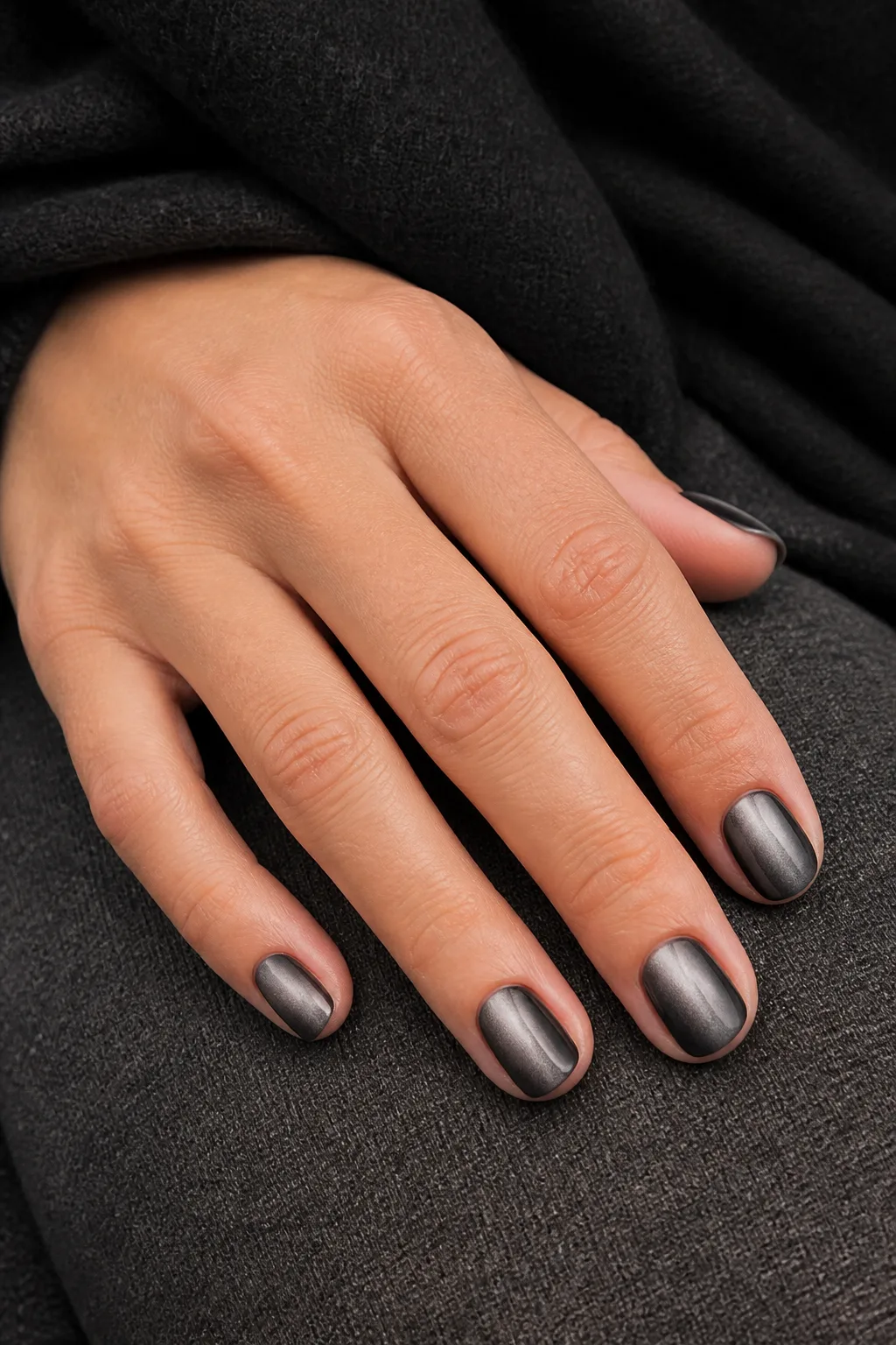 Charcoal Layered Dress