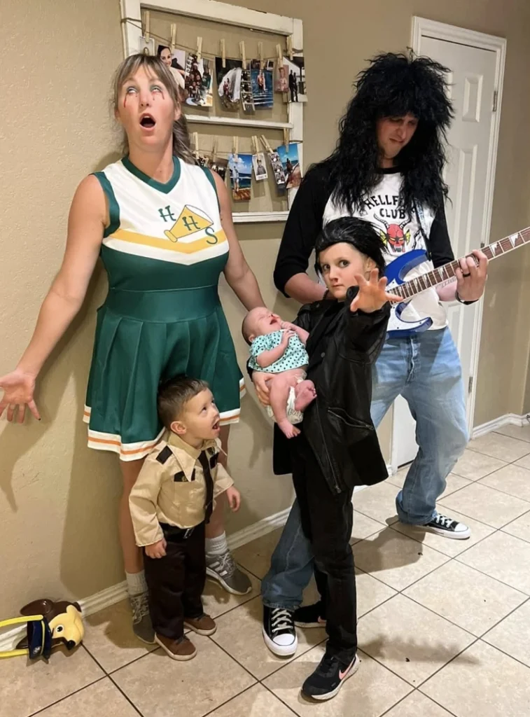 Cheerleader Costume + Rock Star Outfit + Sheriff Costume