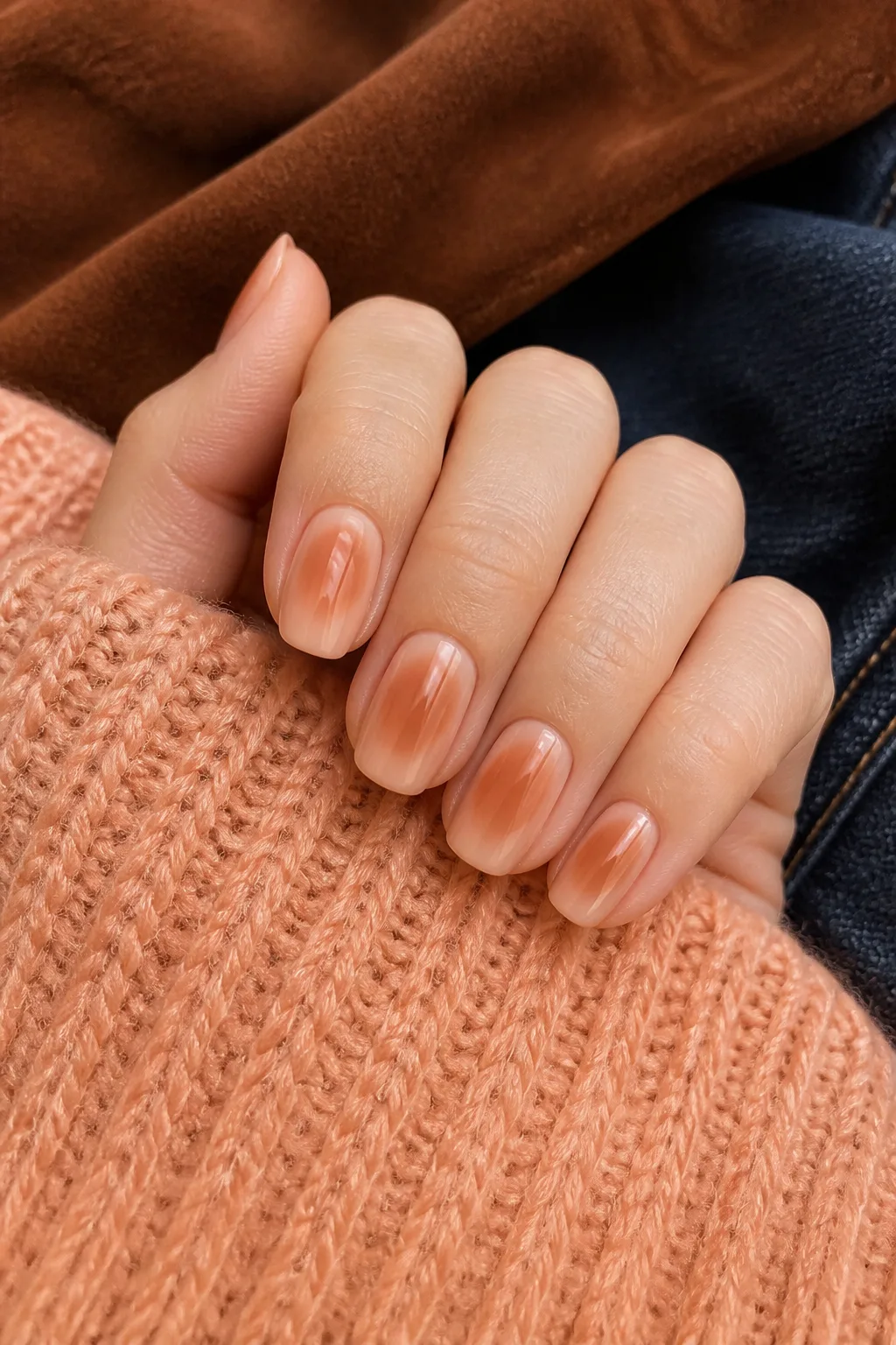 Chestnut Peach Aura