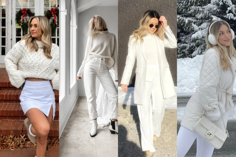 Chic Winter White Outfits to Dazzle in the Cold - Featured