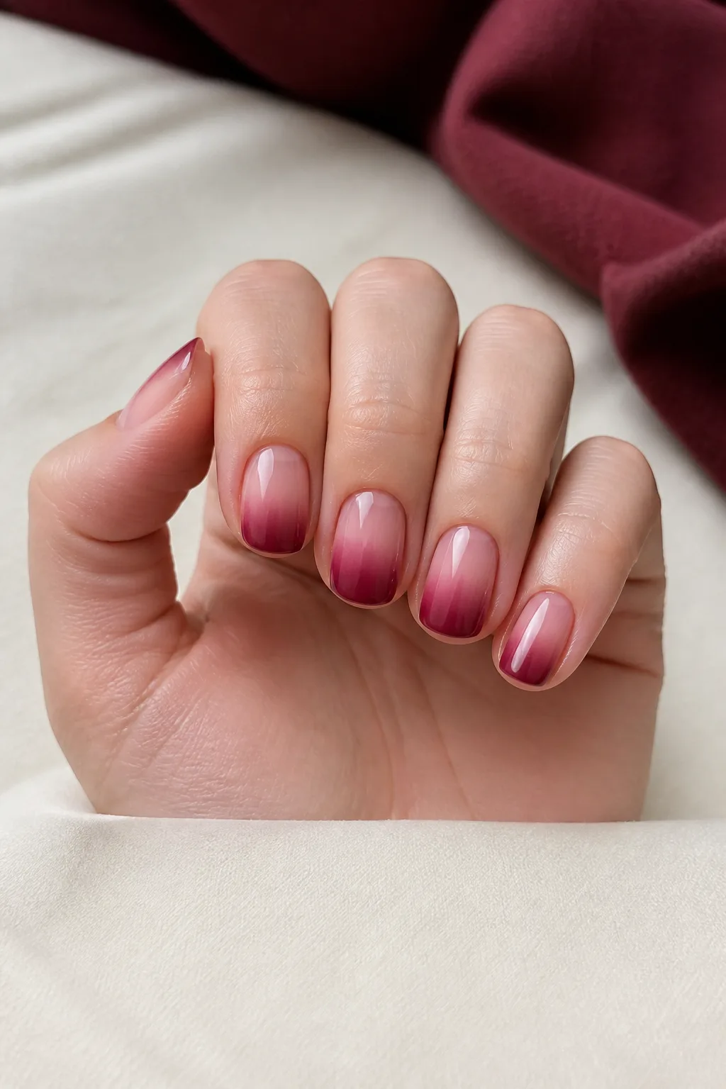 Cranberry French Fade